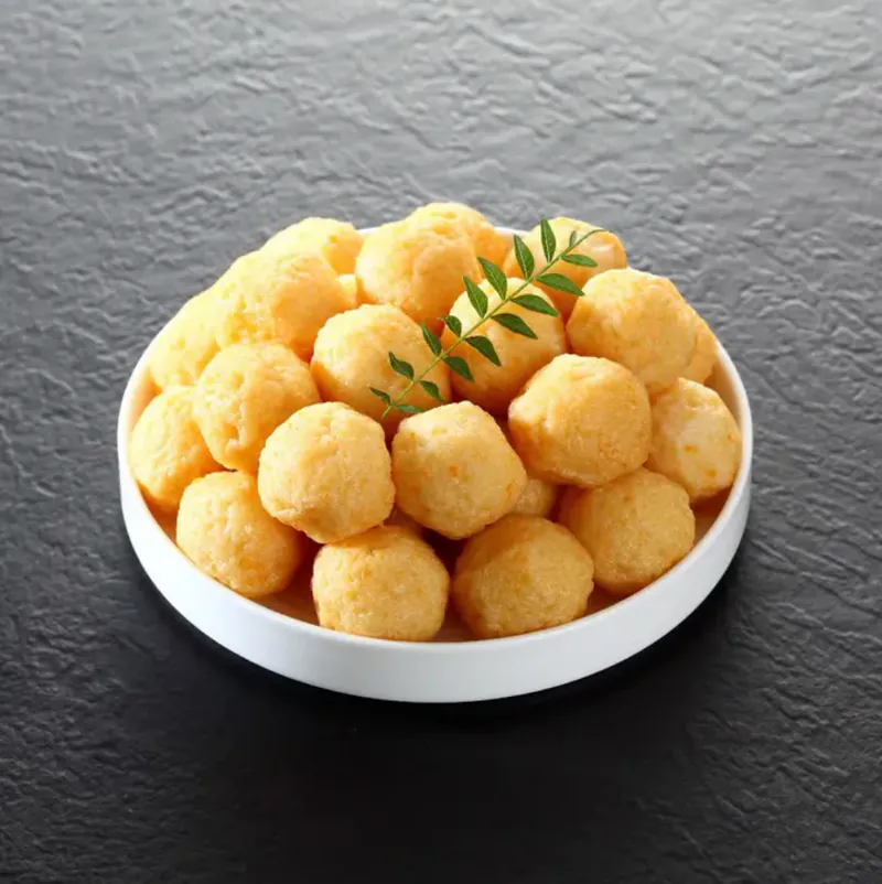 潮汕黃金魚丸(黃金魚蛋)/理想火鍋/山圍/1包 500克